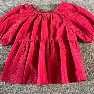 Old Navy Red Blouse